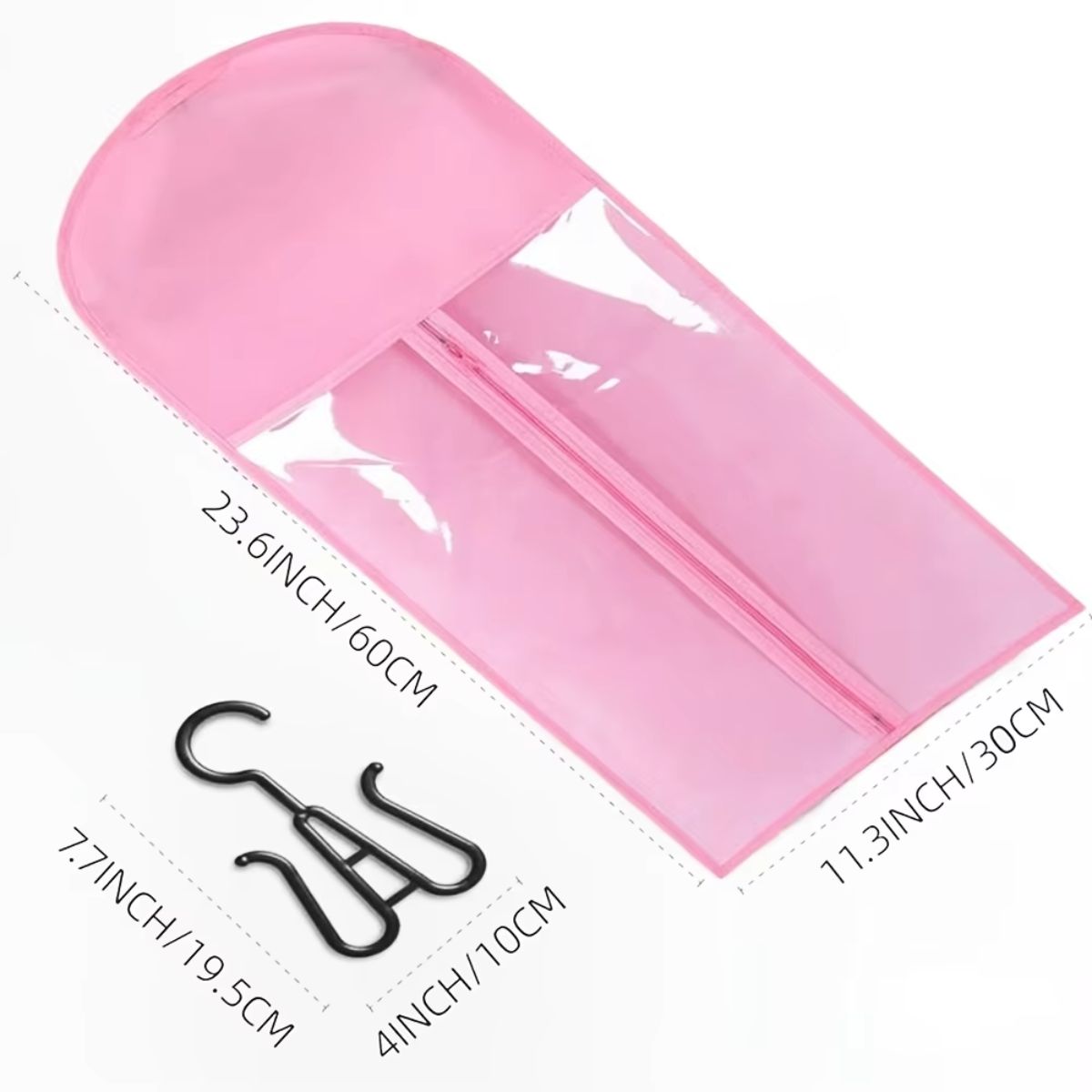 Dustproof Hanging Hair Extension Storage Bags