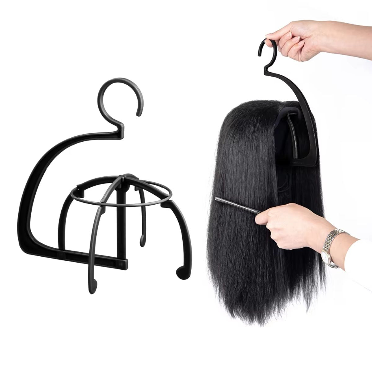 Professional Multi-Wig Storage Display Rack